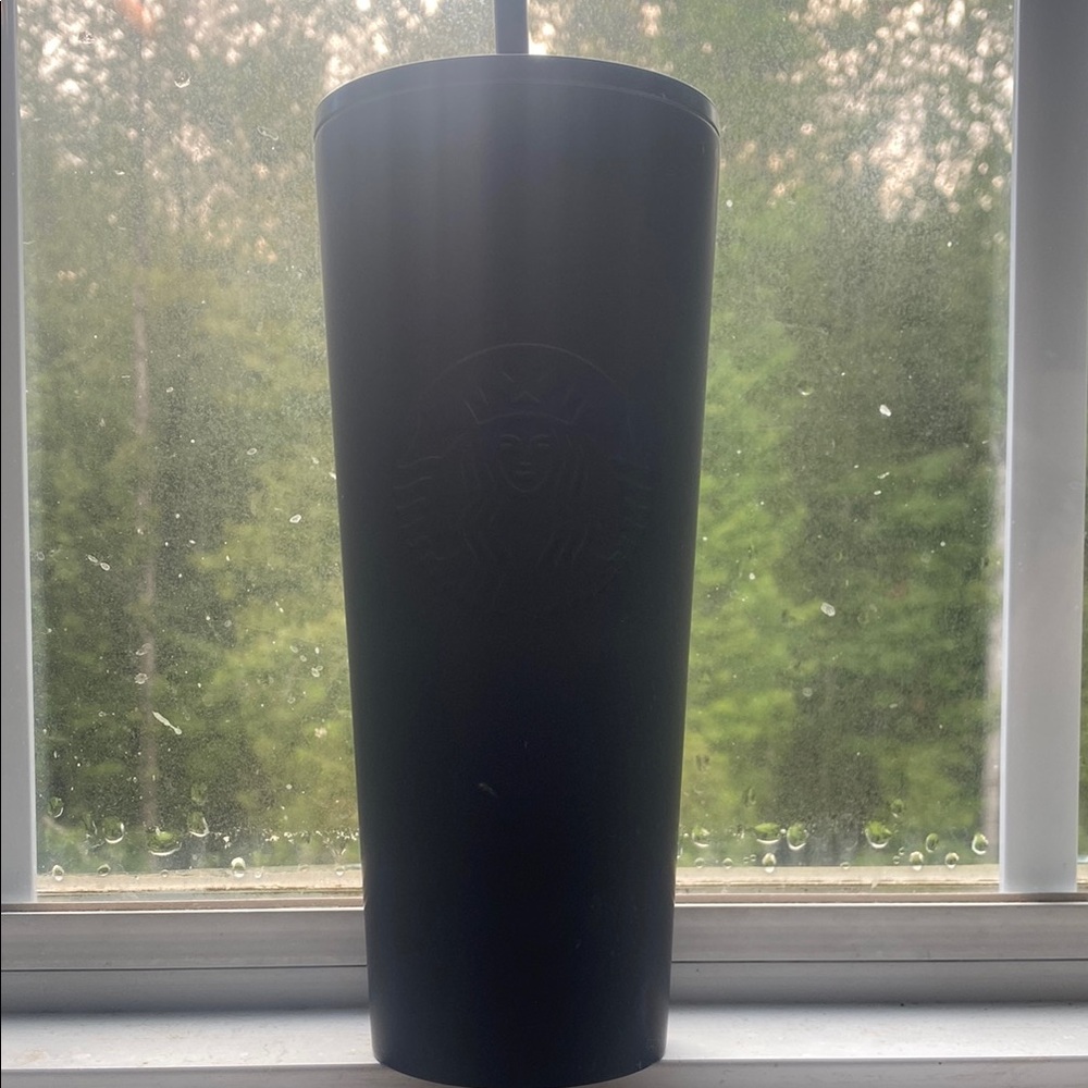 Starbucks Matte Black Tumbler